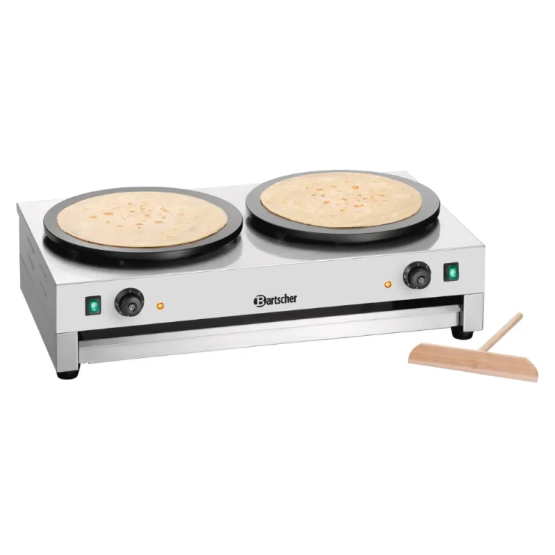 BARTSCHER - Crêpière double plaques professionnelle