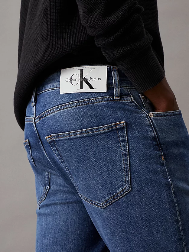 Calças jeans autênticas de pai