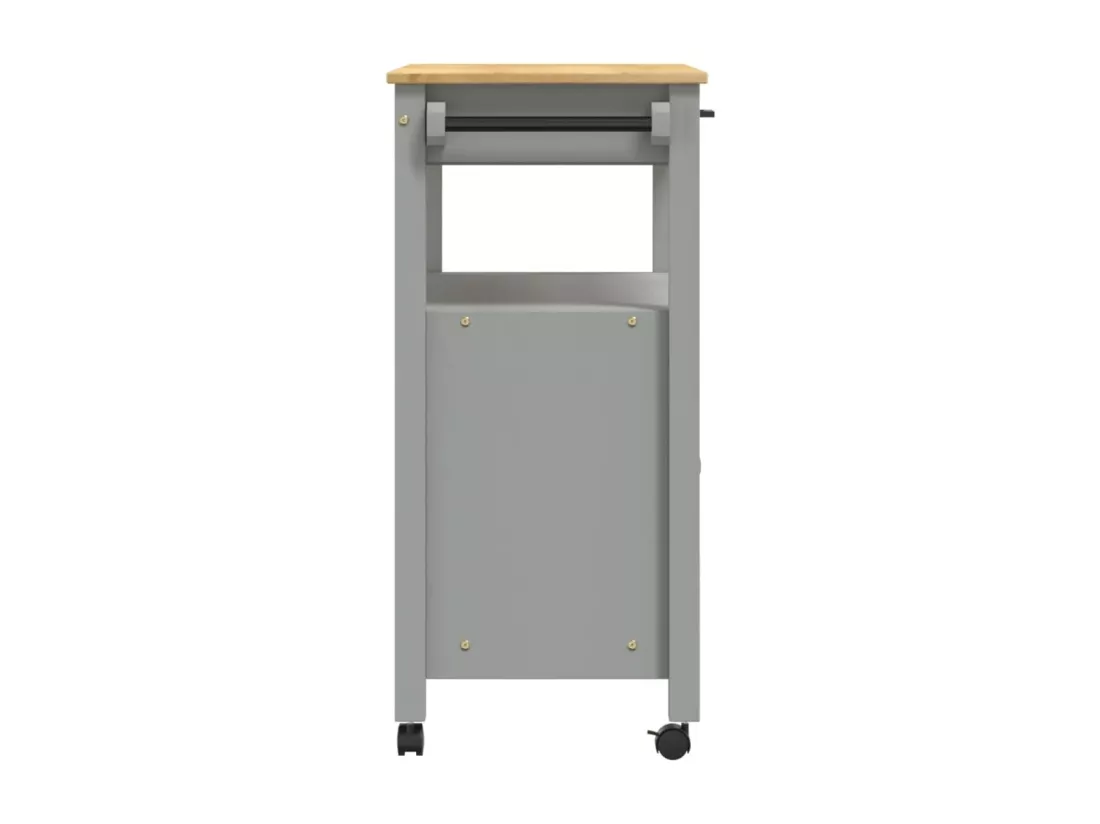 Chariot de cuisine MONZA 84x40x90 cm bois massif de pin