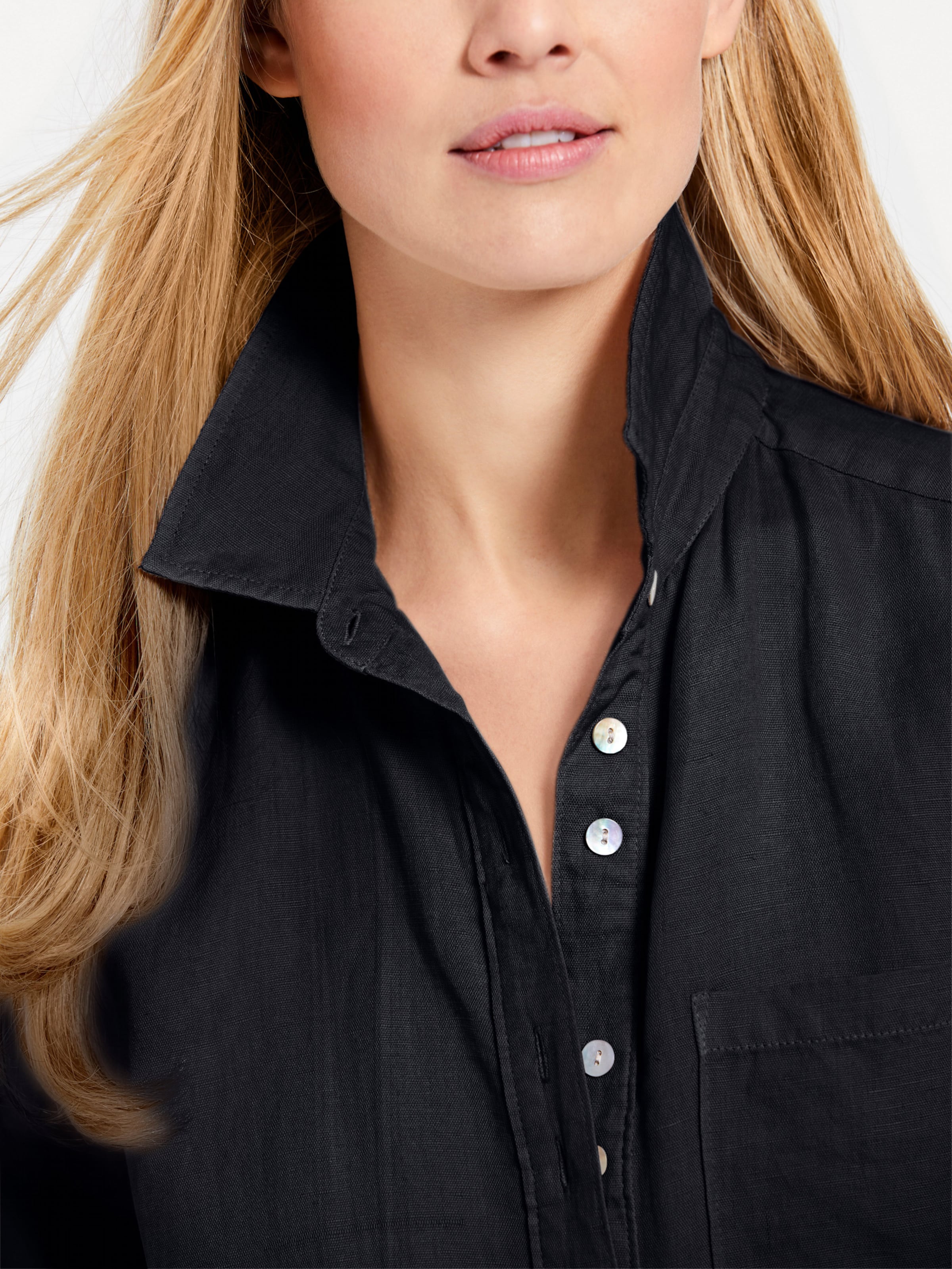 heine Longbluse in marine