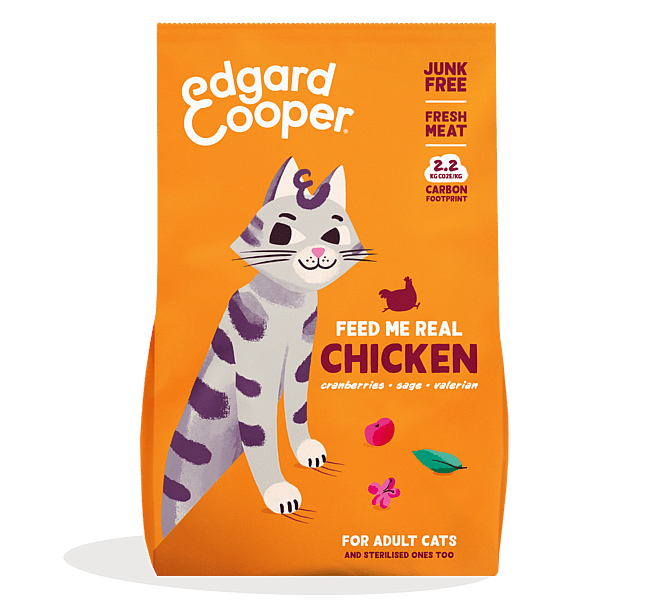 Edgard & Cooper Kattenvoer Adult Kip Kat | 2 kg | 12760.1