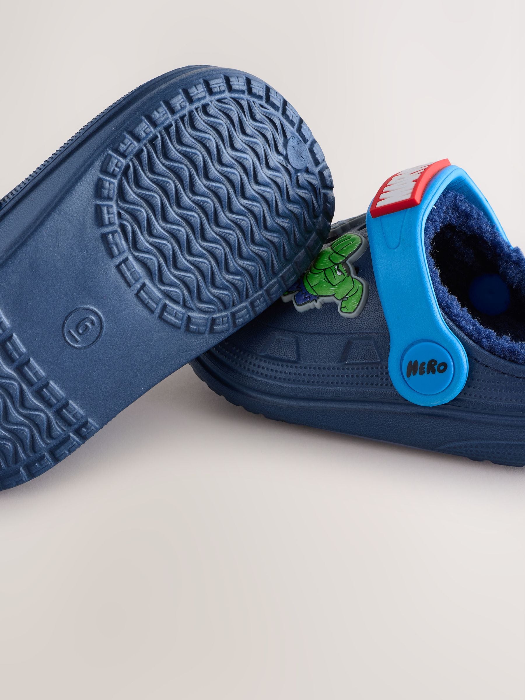 Marineblauw - Marvel Slipper Clogs
