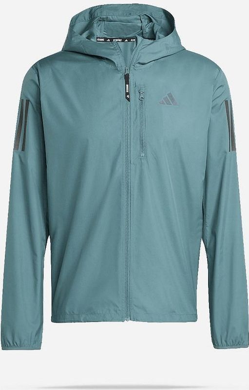 adidas - Own The Run Jacket - Jack - Zwart - Gerecycled Polyester