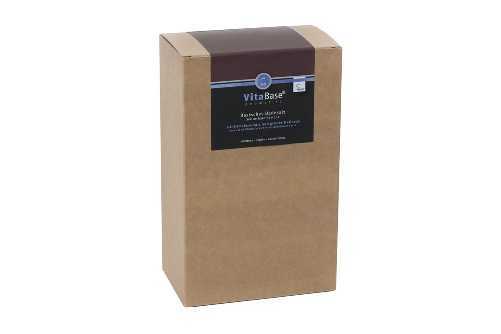VITABASE Basisches Badesalz Btl 1000 g