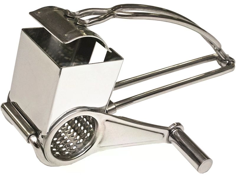 Moha Küchenreibe Evolution Drum Silber Käsereibe