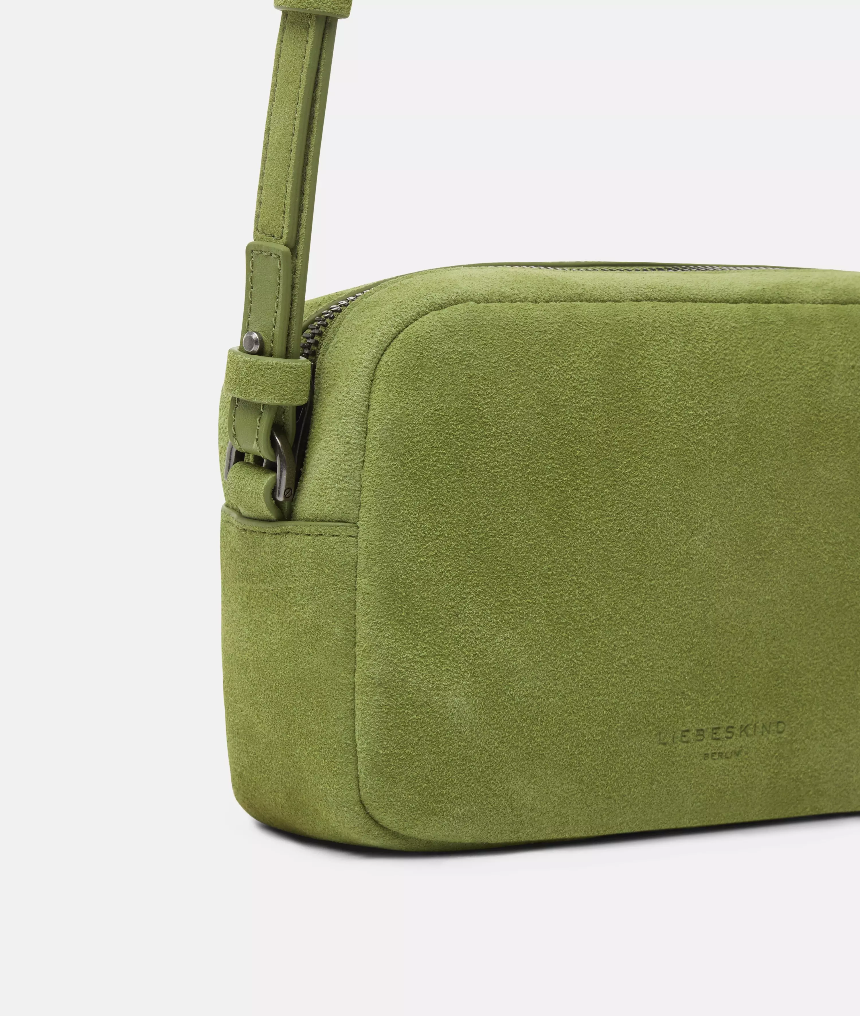 Crossbody Handy suede shoulder bag