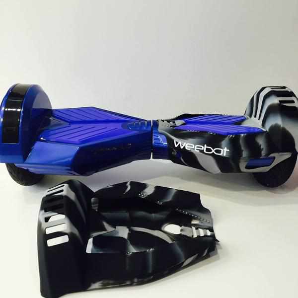 Housse siliconée de protection hoverboard 8 pouces (la paire)