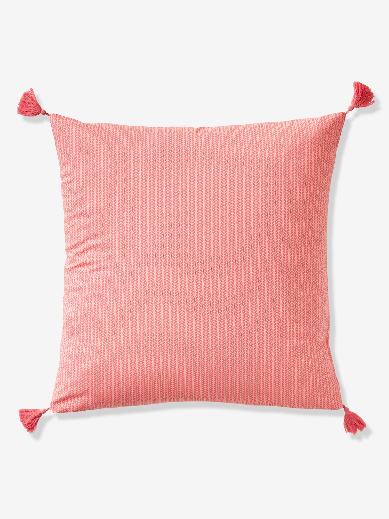 Conjunto de capa de edredom e fronha infantil Eden India, branco claro liso com estampas.