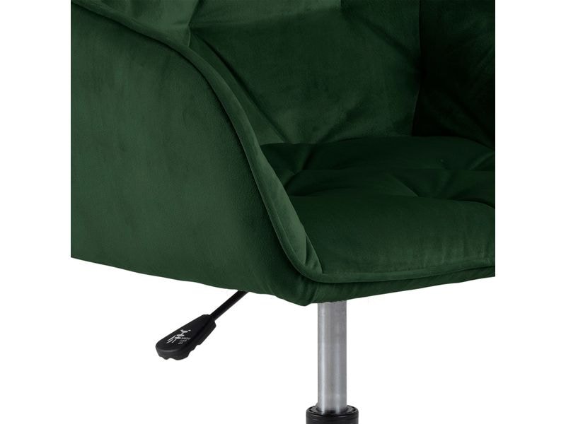 AC Design Bürostuhl Brooke, mit Bremsrollen, Waldgrün Schreibtischstuhl
