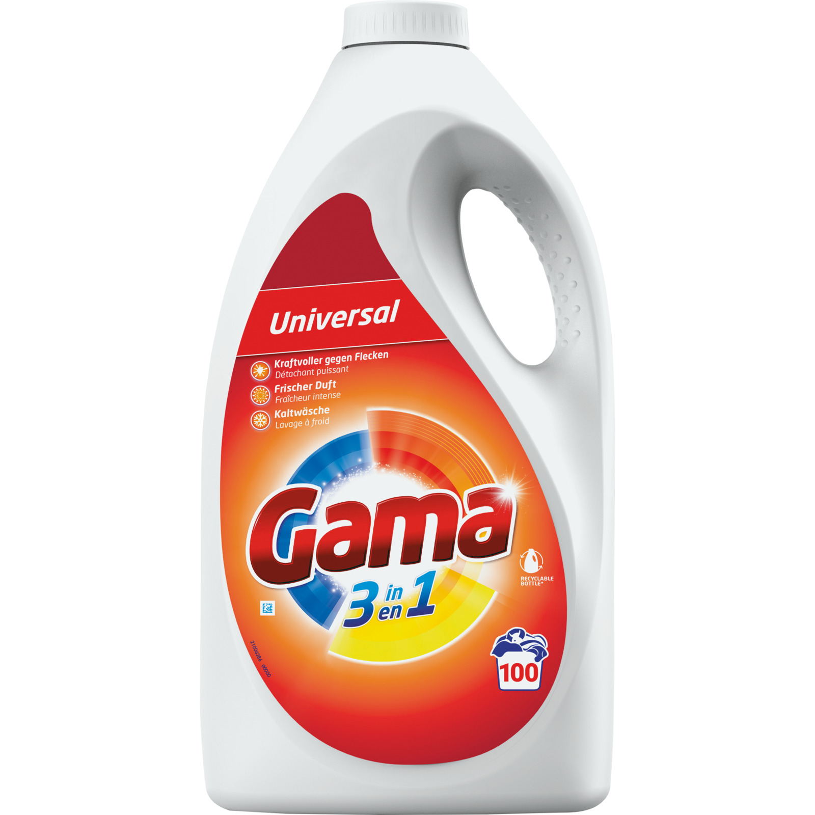 Gama Flüssigwaschmittel Universal 100 Waschgänge