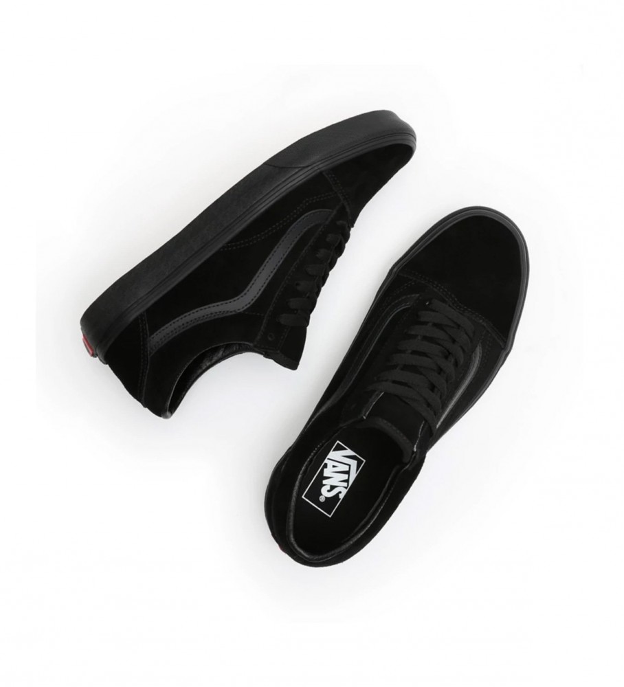 Tênis Vans Old Skool de camurça preta