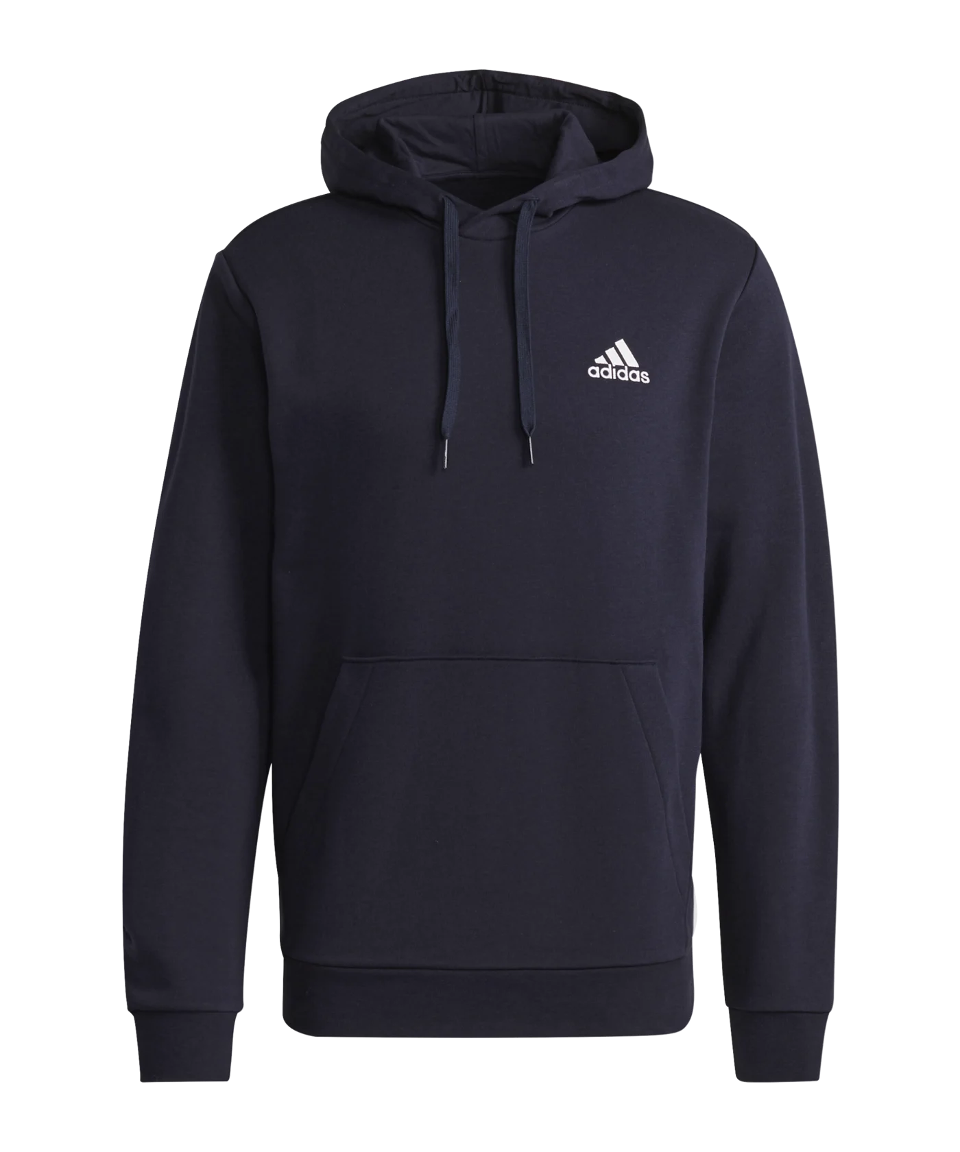 adidas Essentials Fleece Hoody Blau Weiss