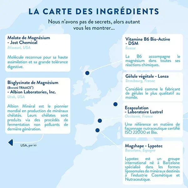 Nutri&Co Magnésio + Vitamina B6 Estresse e Energia 120 Cápsulas Veganas
