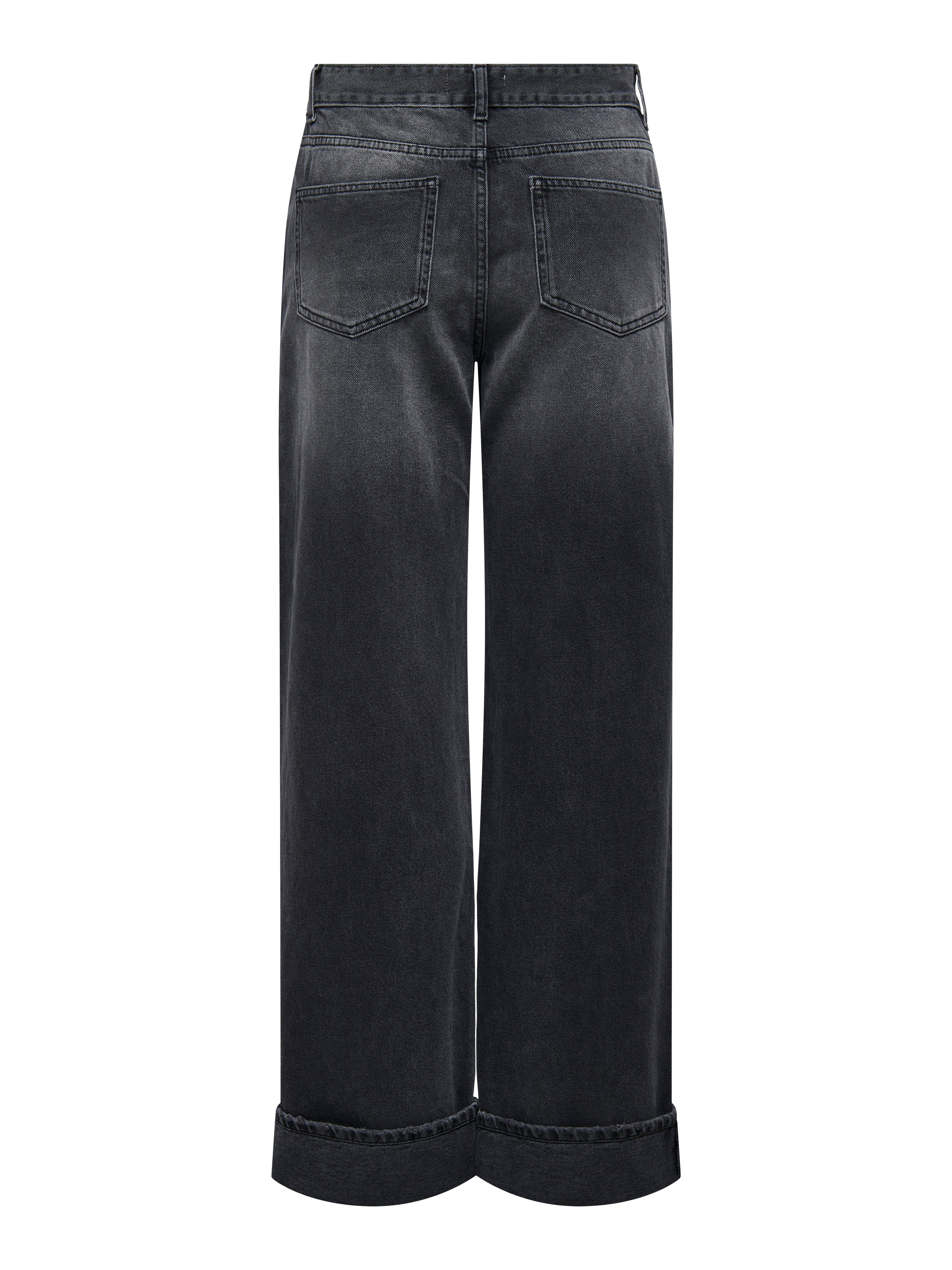 ONLELLA Mittlere Taille Gerade geschnitten Jeans Washed Black