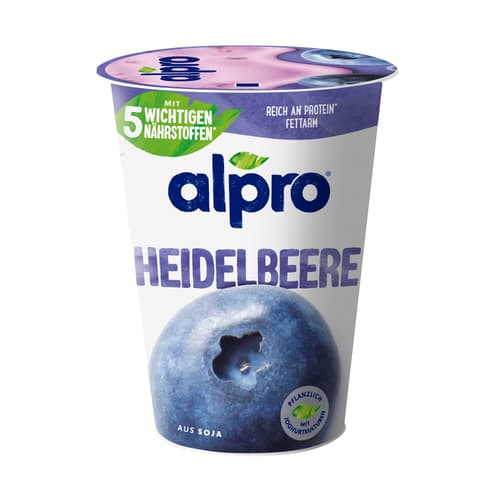 Alpro Soja-Joghurtalternative Heidelbeere VEGAN