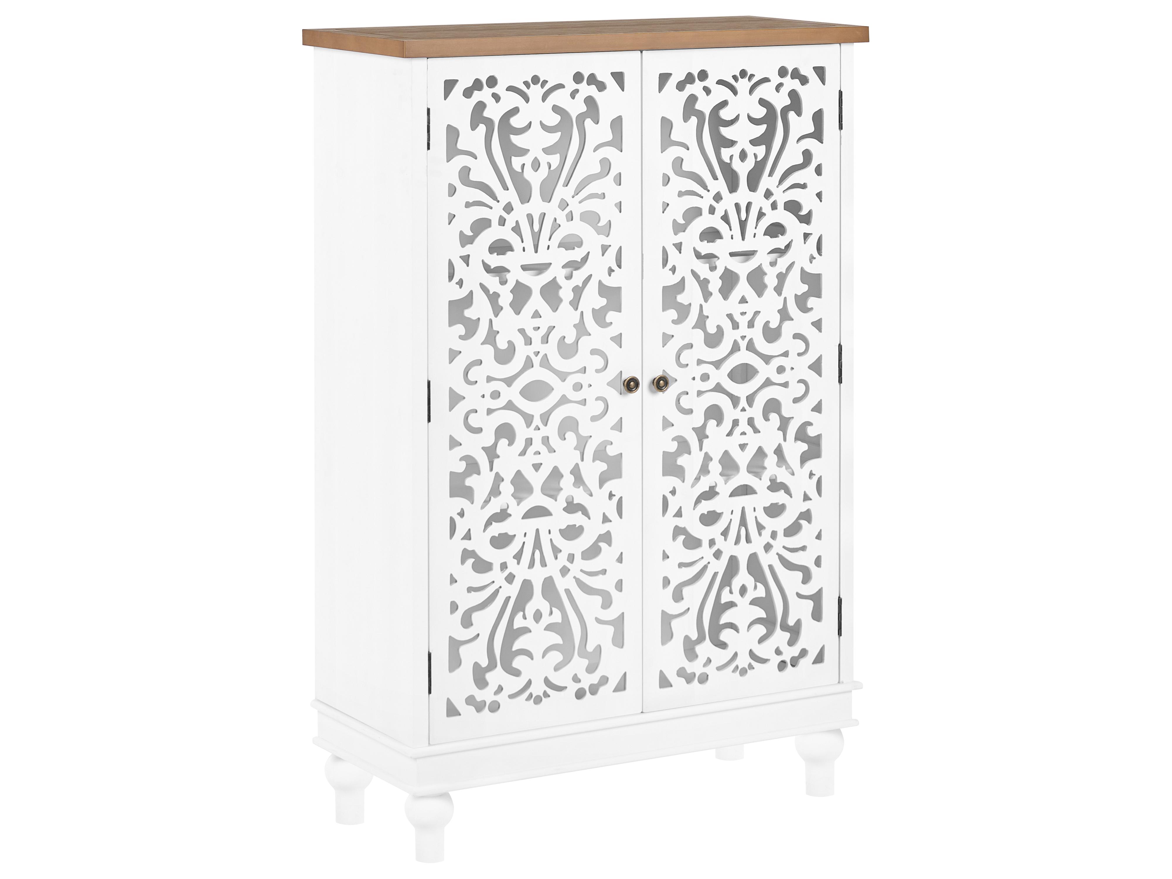 Dressoir met 2 deuren KATHERINE Wit