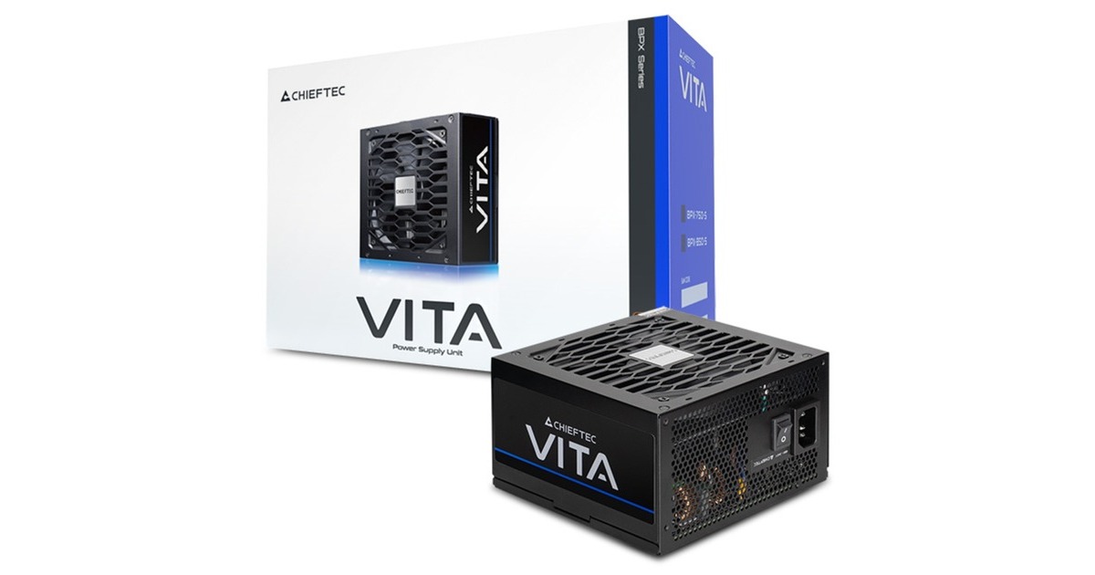 ChieftecVITA BPX-850-S 850 watt voeding   (Zwart, 4x PCIe)