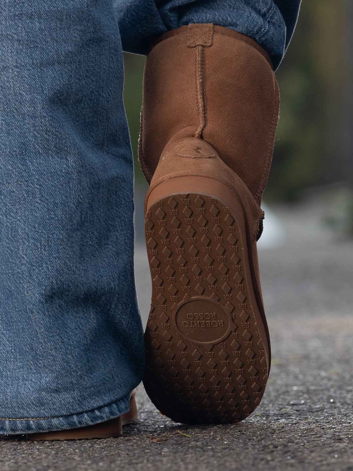 Nadigo Sheepskin High Camel - Trapes Sko