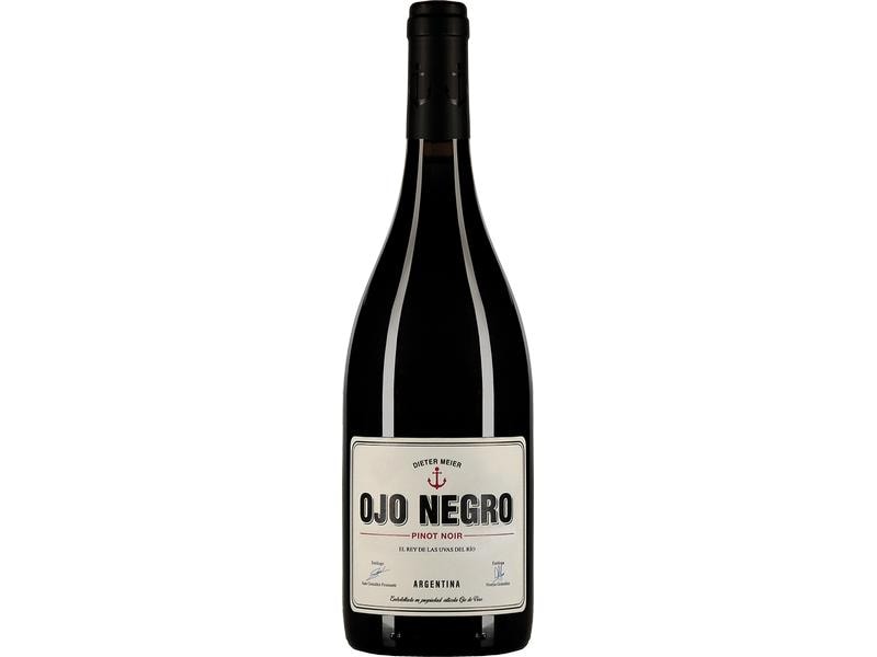 Dieter Meier Ojo Negro Pinot Noir 0.75 l Schönes Spiel von Rasse und Fülle