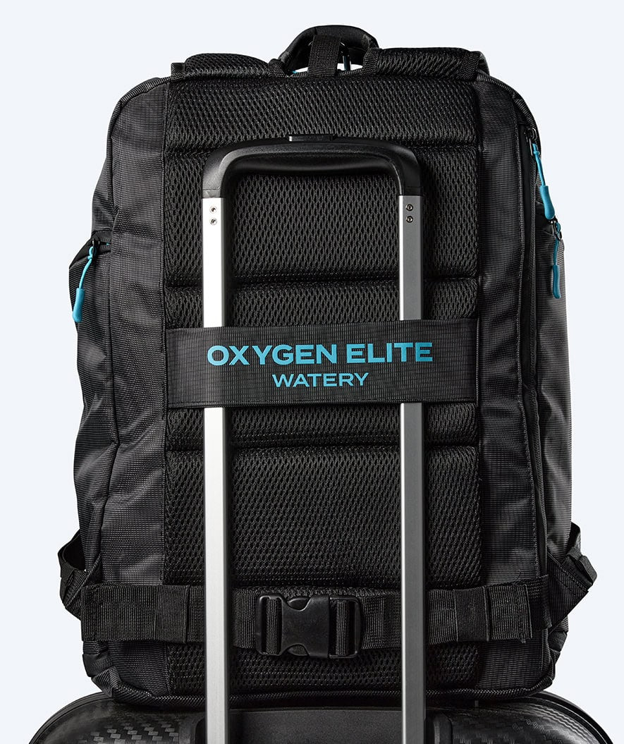 Watery svømmetaske - Oxygen Elite 45L - Sort