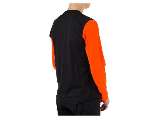 AGU Langærmet MTB Jersey Sort/Orange