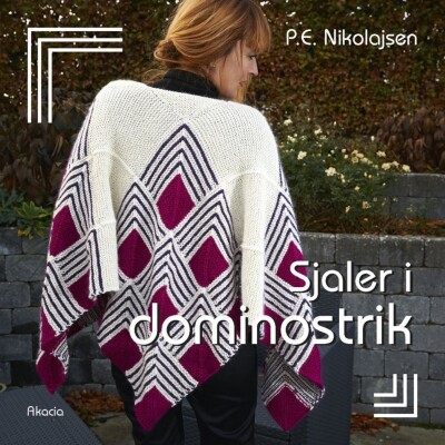 Domino - Knitted Shawls - Nikolajsen - English Book