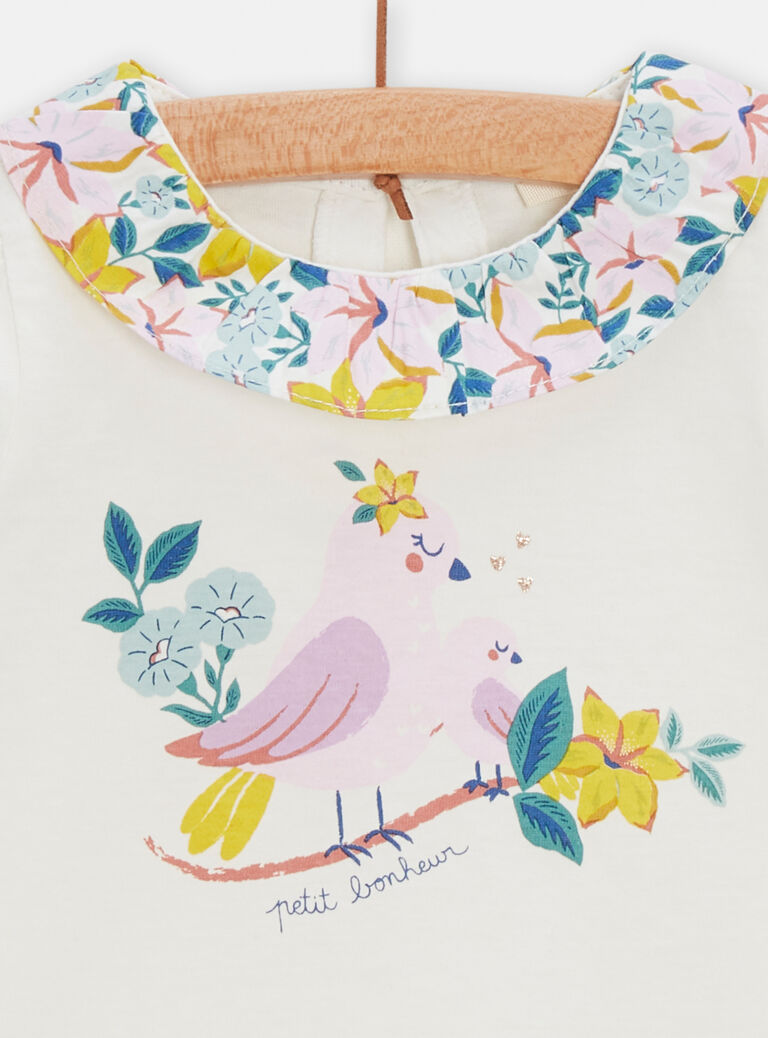 Brassière à motif oiseau pour bébé fille