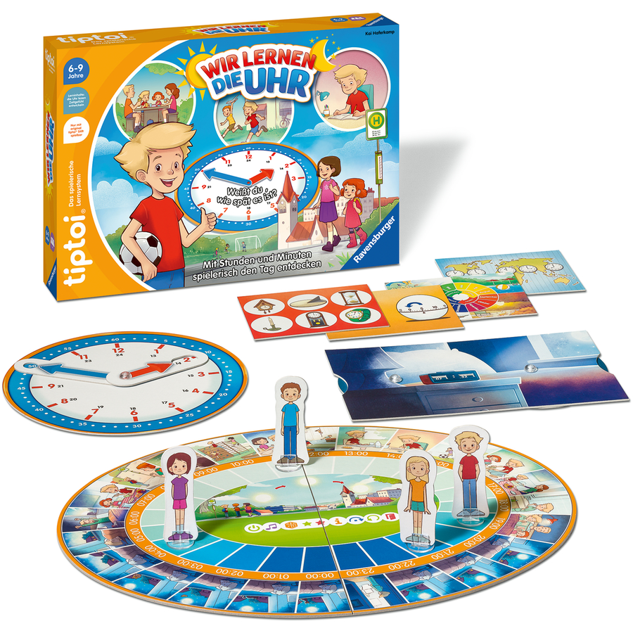 Ravensburger tiptoi® Wir lernen die Uhr