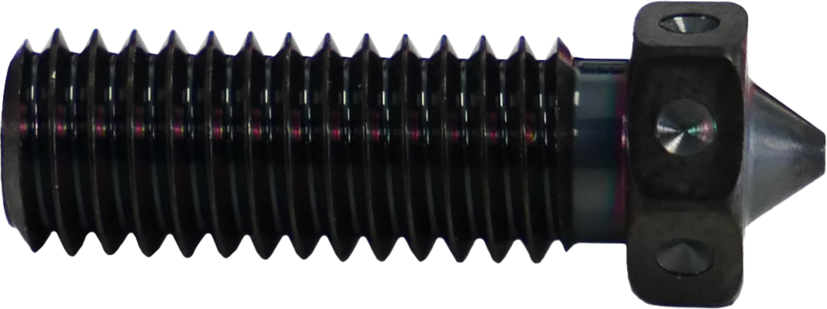 E3D  Volcano ObXidian Düse, 0,4 mm    Extrem harte Düsen mit E3DLC™-Beschichtung