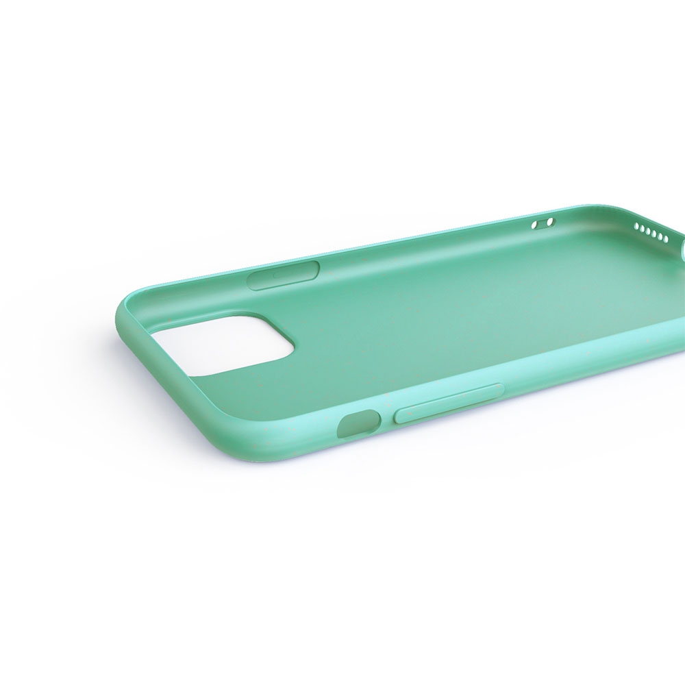 iPhone 11 Pro Max Bio Gummi Schutzhülle Eco Friendly Nachhaltig Kompostierbar - Türkis