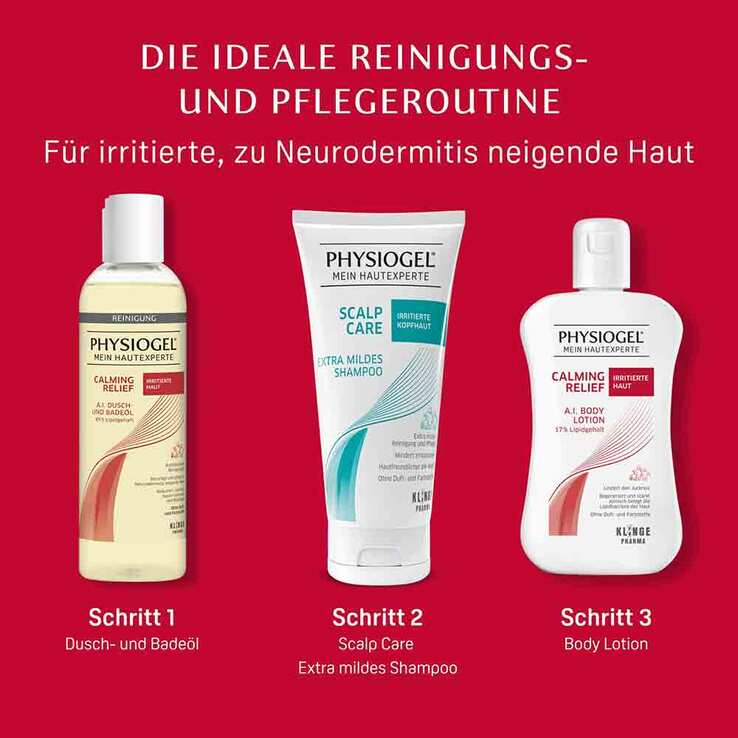 Physiogel Calming Relief A.I. Body Lotion für irri, 2x400 ml
