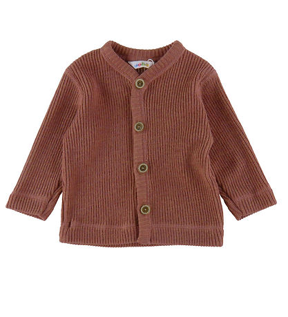 Joha cardigan - Strik - Uld - Brun