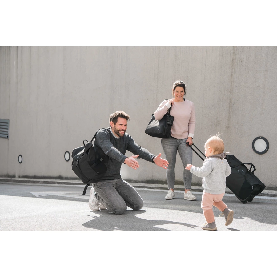 storksak Wickelucksack ECO Black