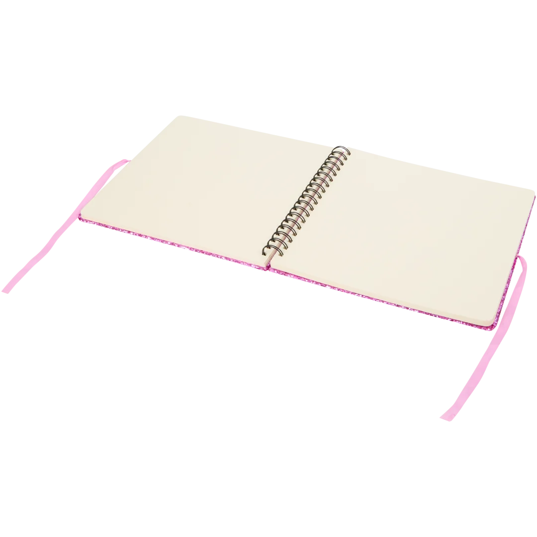 Livre de scrapbooking pailleté