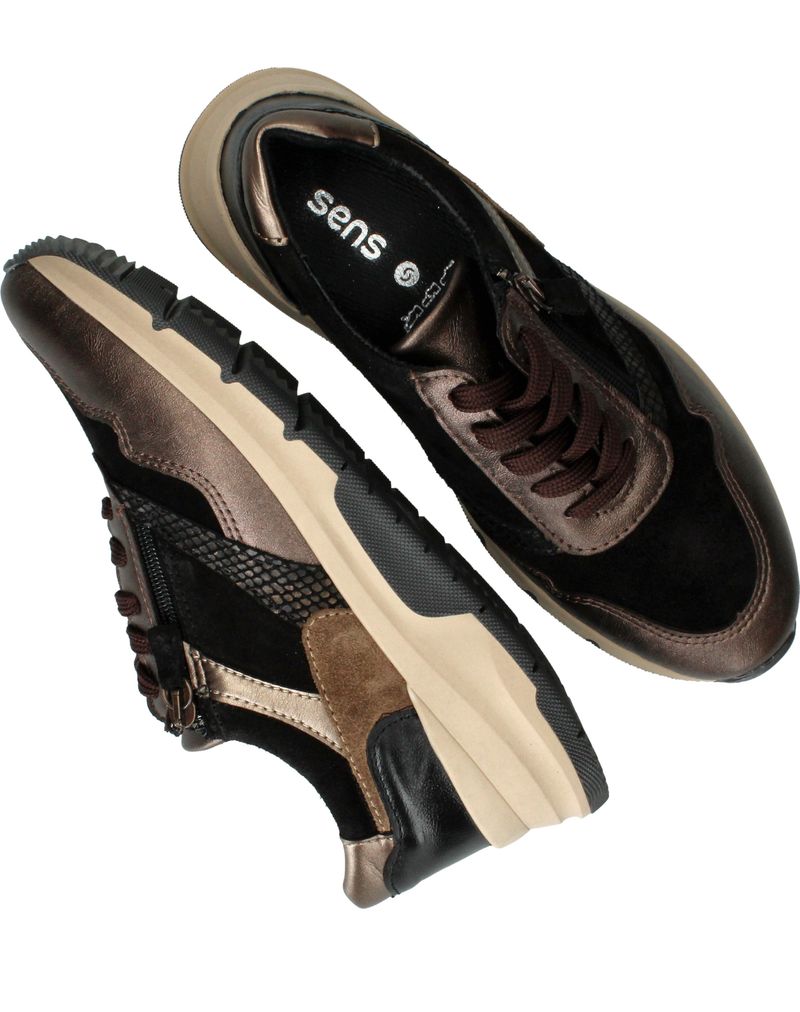 Sens Sneakers Bruin Dames