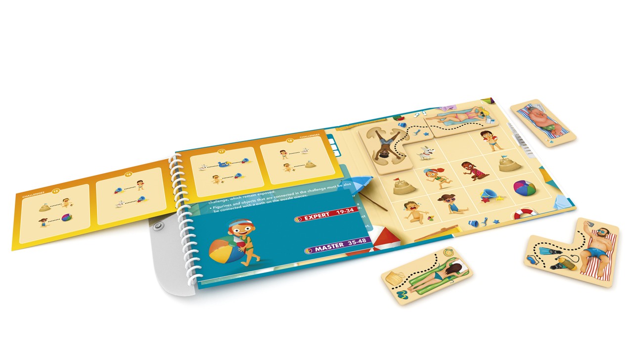 SmartGames - Magnetic Travel - Stand Puslespil (Nordic)