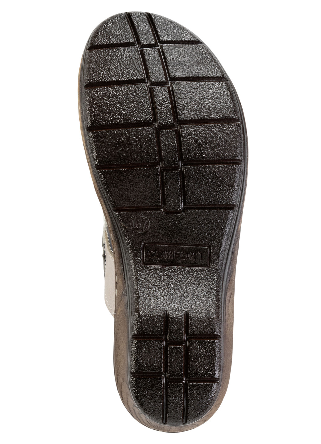 ELENA EDEN Pantolette mit dezenter Knitter-Struktur