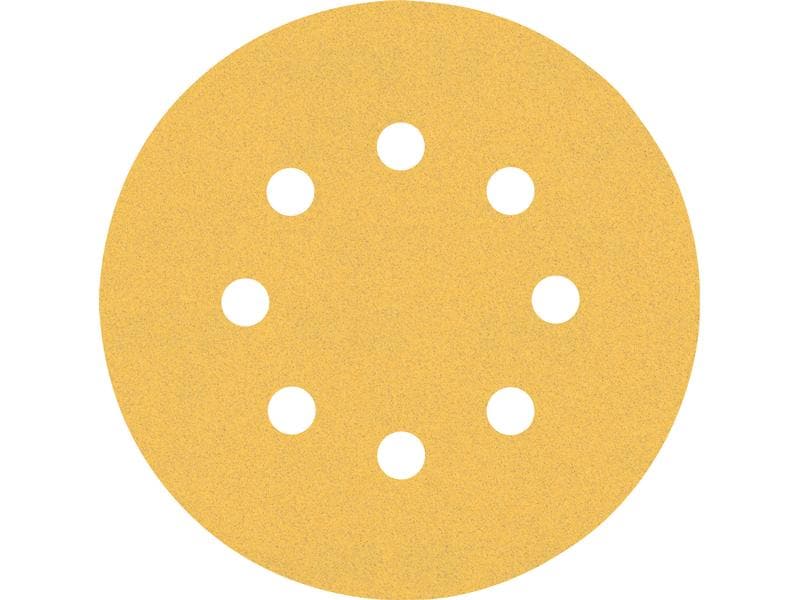 Bosch Professional Schleifpapier EXPERT C470, 125 mm, G 120 Schnelles Schleifen von Farbe und Holz