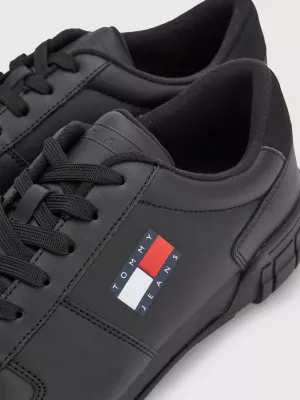 Tênis Essenciais de Couro com Sola Cupsole