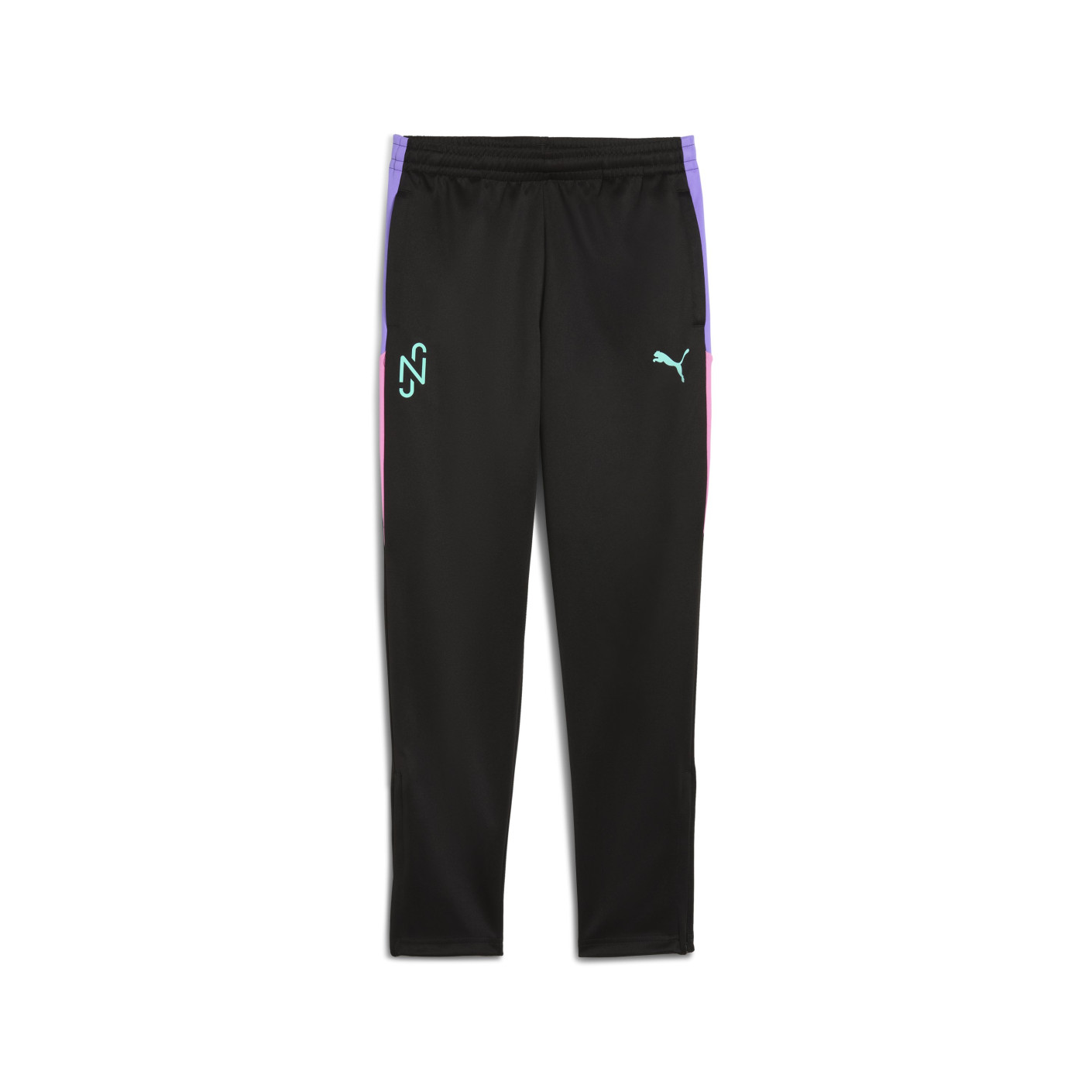 PUMA Neymar Jr. Creativity Trainingspak 1/4-Zip Kids Donkergrijs Zwart Paars Oranje