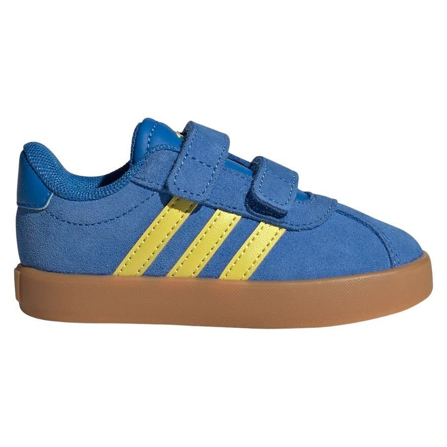 adidas Chaussures VL Court 3.0 - Bleu/Pure Sulfur Enfant