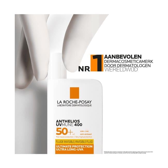 La Roche-Posay Anthelios Onzichtbare Fluide SPF50+ 50 ML
