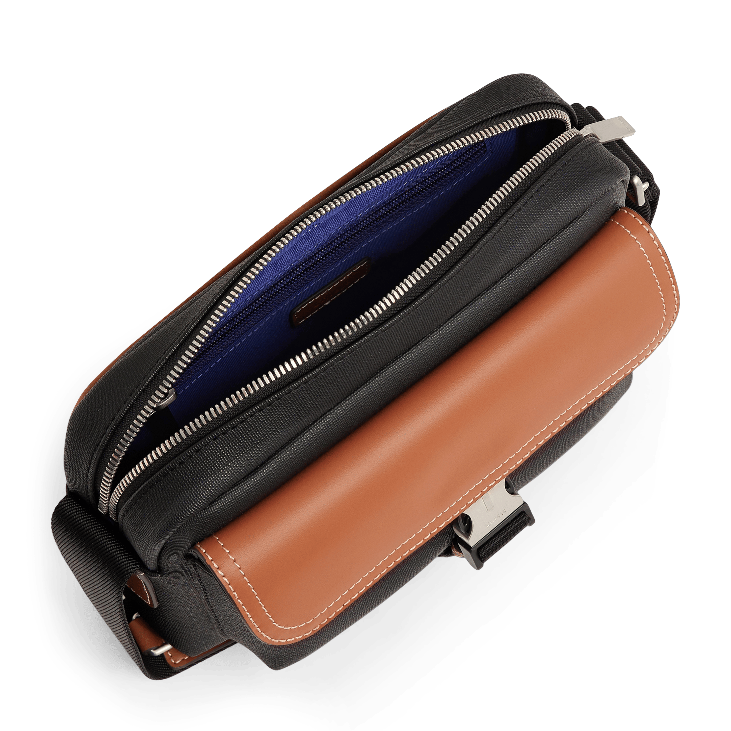 MAURICE - Sac bandoulière en cuir mélangé | Multicolore