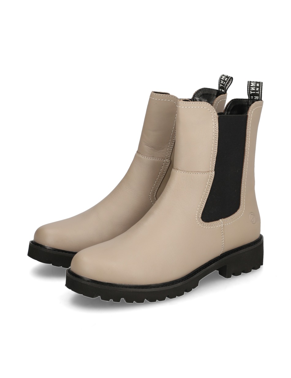 Glattleder Chelsea Boot