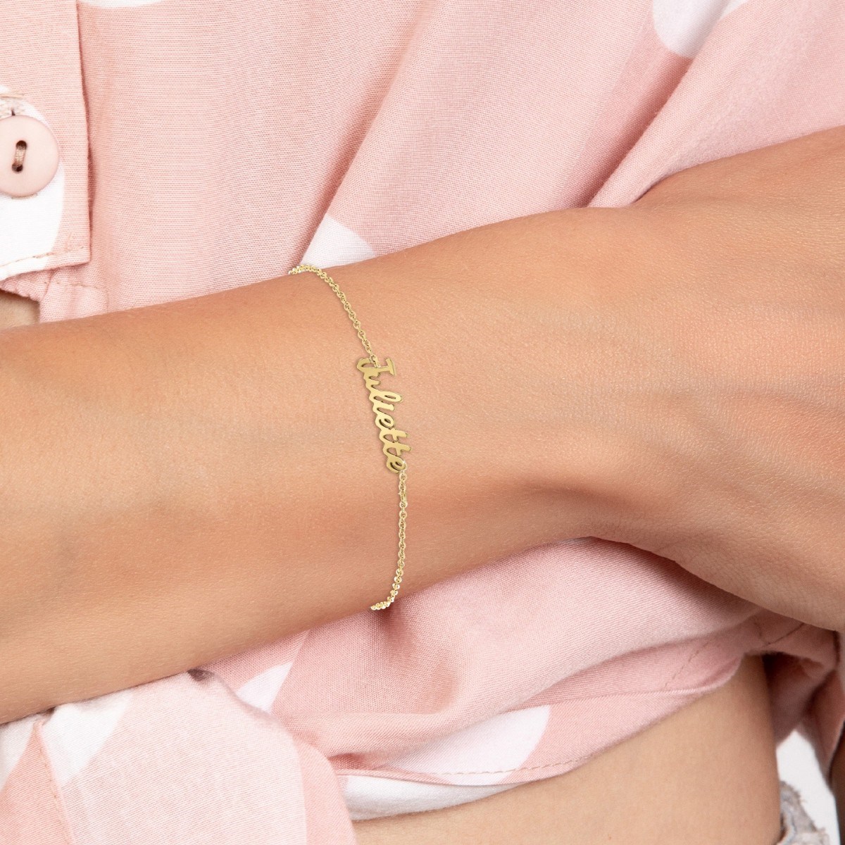Juliette - Bracelet prénom