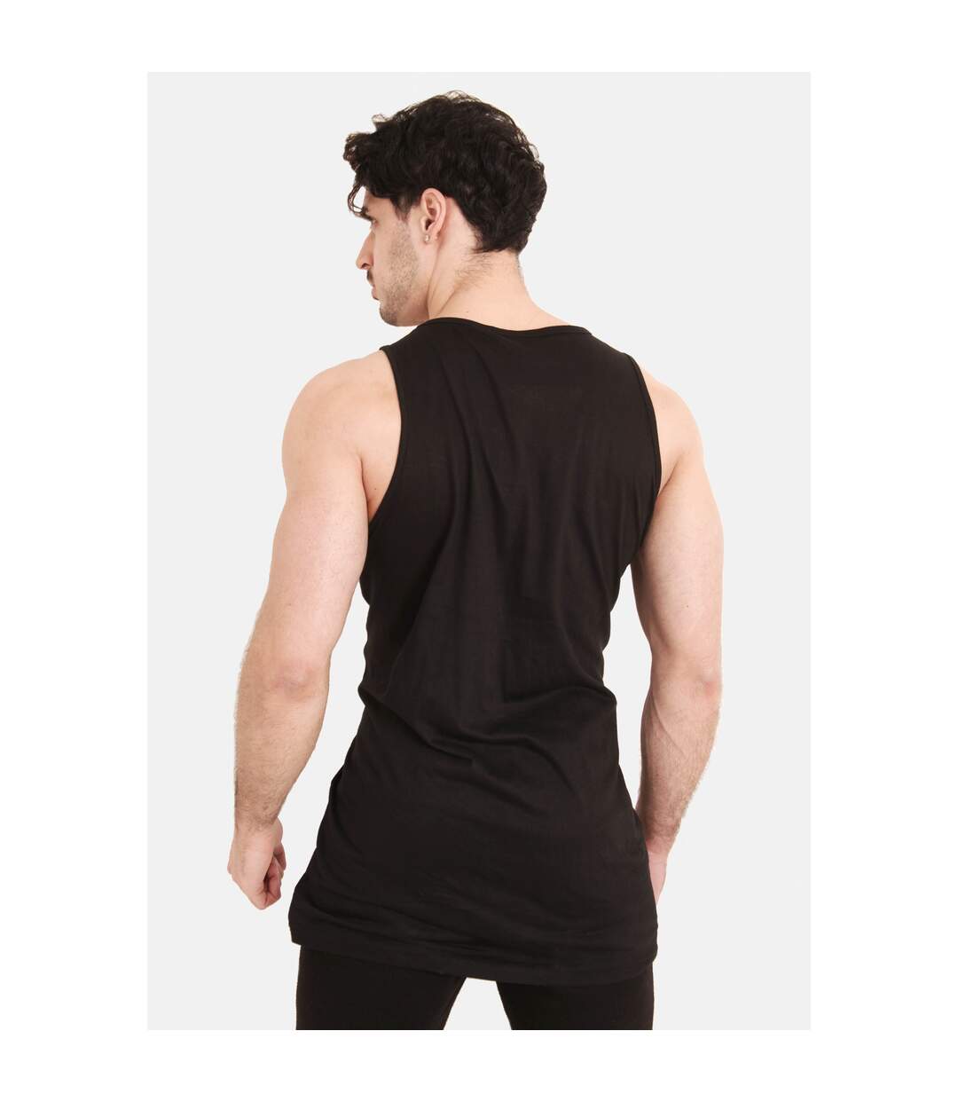 Duke - Débardeur de sport FABIO 1 - Homme (Grande Taille) (Noir) - UTDC171