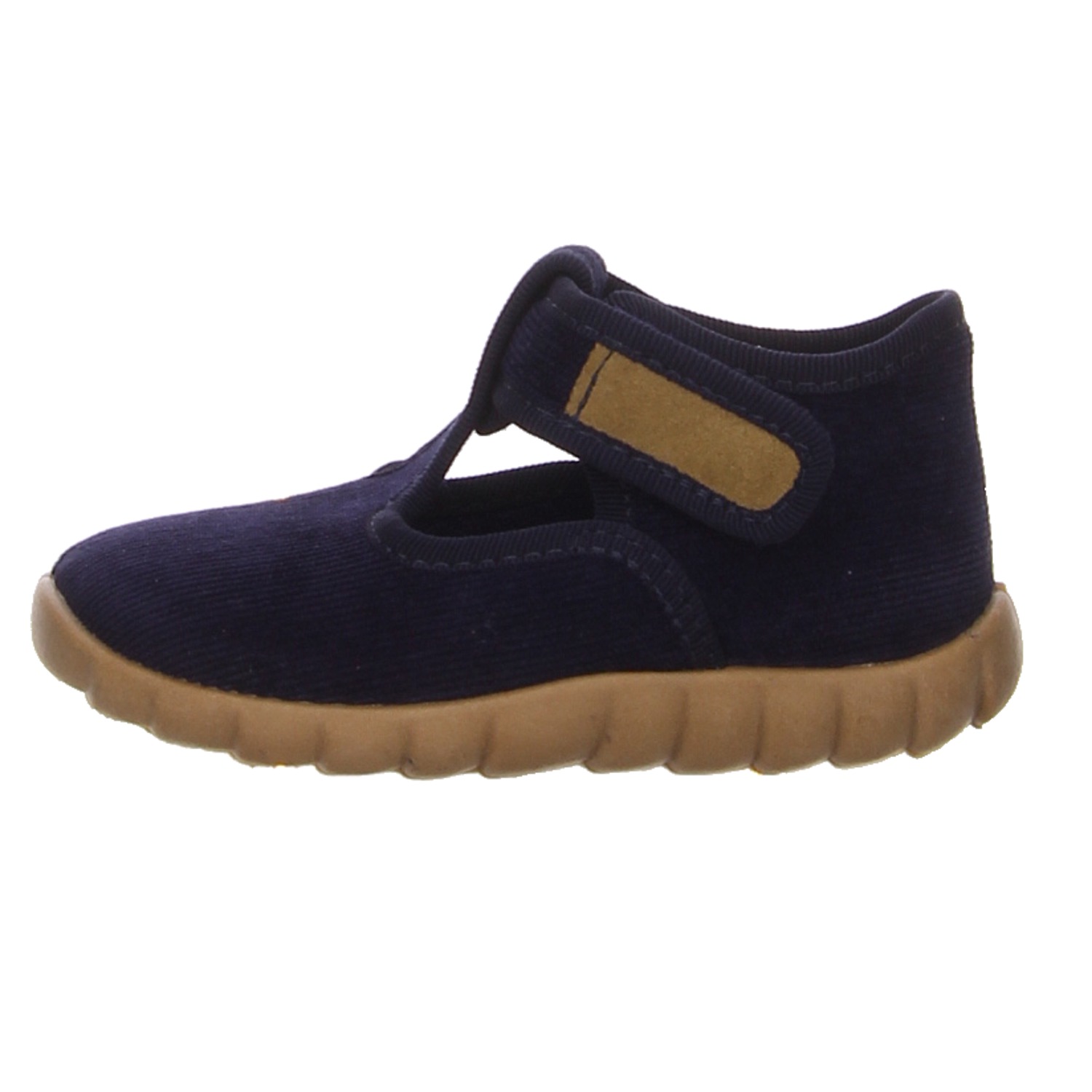 Fischer Hausschuhe dunkelblau blau