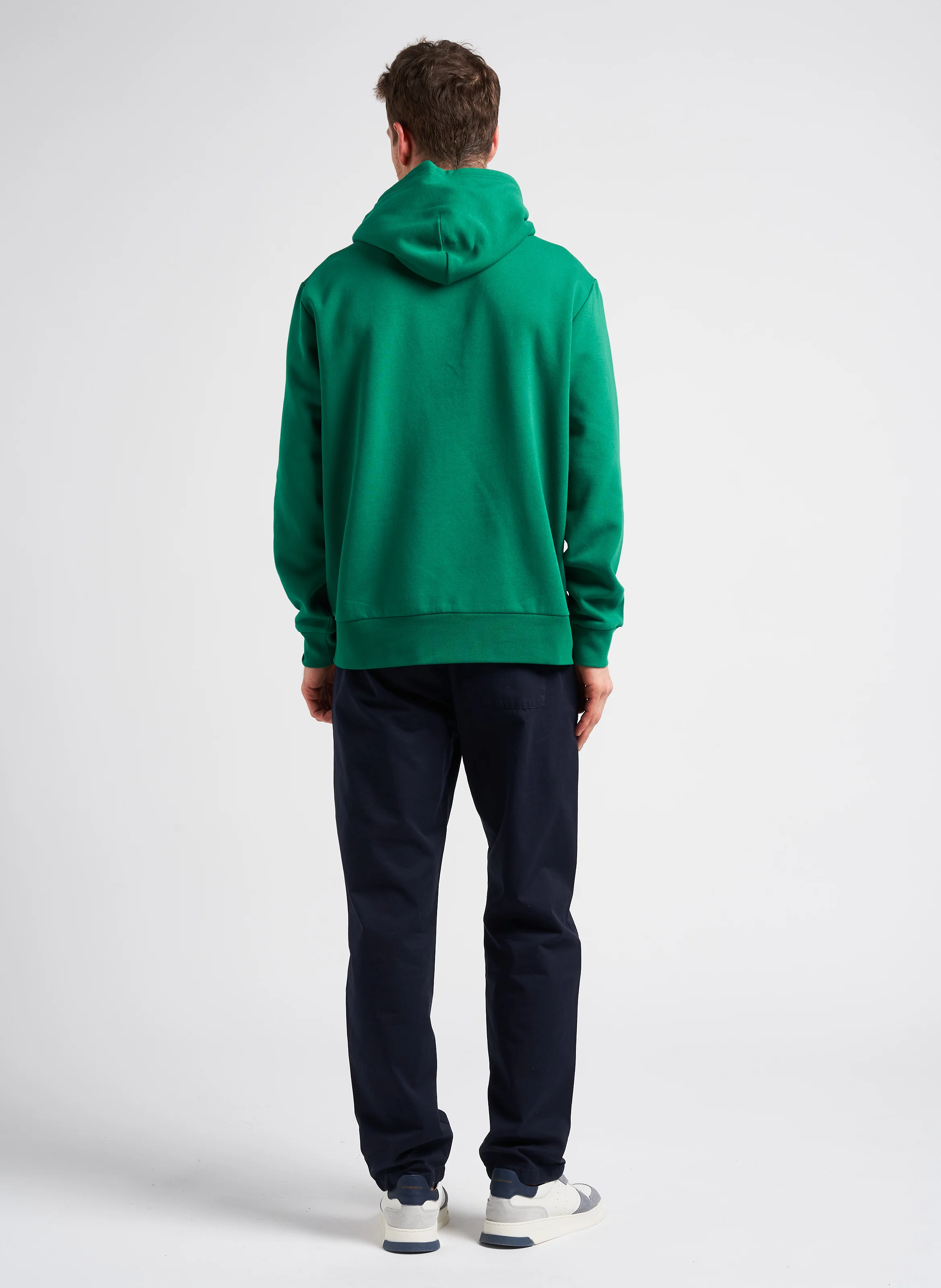 Pantalon chino droit en coton bio| Bleu