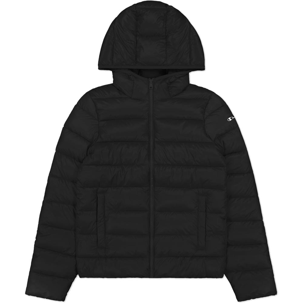 Champion Hooded Polyfilled Jacke Damen black beauty