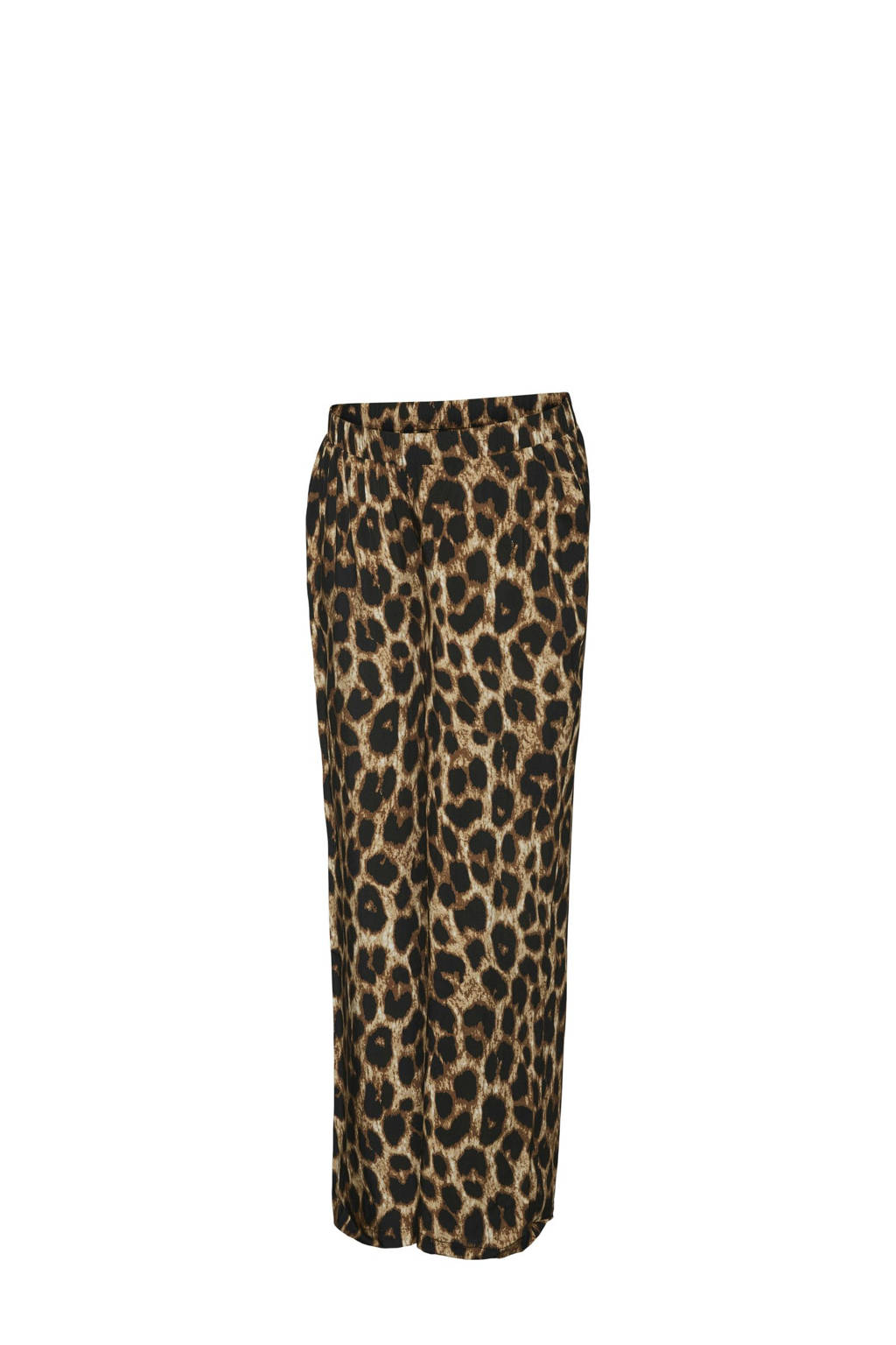 MAMALICIOUS regular waist zwangerschaps casual broek bruin